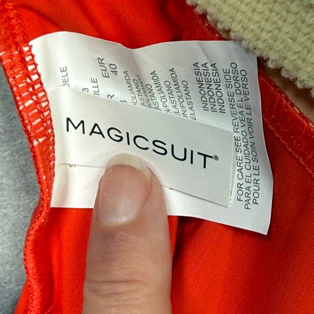 Magicsuit Women's Hyperlink Annette One-Piece Swimsuit - Persimmon 10 $182 - Picture 12 of 13